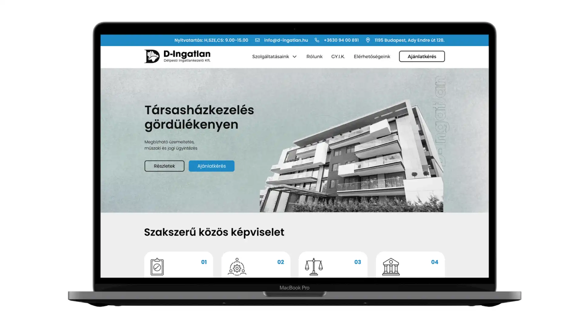 Webdesign és weboldal készítés